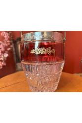 Cam ve pirinçten avrupa buzluk kulp hariç 14 cm boyunda 11 cm çapında