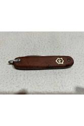 1940'LAR PRADEL FRANSIZ AHŞAP KABZELİ KATLANIR CEP ÇAKISI KOLEKSİYONLUK