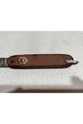 1940'LAR PRADEL FRANSIZ AHŞAP KABZELİ KATLANIR CEP ÇAKISI KOLEKSİYONLUK