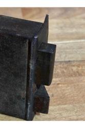 w.s antika kilit ve anahtarı - 16 cm x 9 cm ölçülerinde