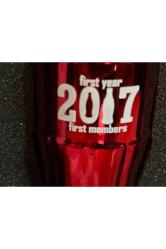 chapter of the 2017 coca cola collectors club turkey -kutusunda 2017 cam şişe - kapak - rozet - kart