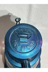 ANTİKA ESKİ ÇİN MAVİ GEMİCİ FENERİ 30CM