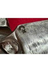 ay yıldız damgalı eski bağ makası - 17 cm boyunda