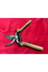 ay yıldız damgalı eski bağ makası - 17 cm boyunda