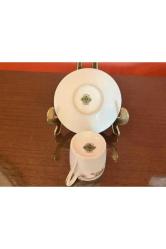 FRANSIZ LIMOGES KAHVE FİNCANI VE TABAĞI