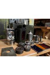 İkinci Dünya Savaşı alman üretimi askeri işaret Fener takımı kutu ölçüsü 35 cm 21 cm 13 cm