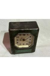 ziraat bankası saat kumbara - saati çalışır durumda - banka yazısı yoktur - 12 cm 9 cm 4,5 cm