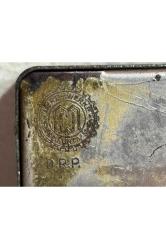 ziraat bankası saat kumbara - saati çalışır durumda - banka yazısı yoktur - 12 cm 9 cm 4,5 cm