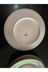 FRANSIZ LİMOGES PORSELEN TABAK 4 ADET 22 CM