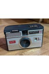 usa kodak instamatic 50 camera - filmli fotoğraf makinası çalışır durumda
