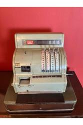 1954-55 NATIONAL MARKA ANTİKA YAZAR KASA ANAHTARLI VE ÇALIŞIR DURUMDA