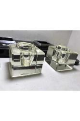 Katalin Ve Kristal Hokka Takımı Katalin Kısmı 920 Gram Ağırlığında 28 Cm 14 Cm 1,7 Cm Tespih Yap Uyg