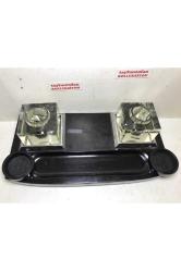 Katalin Ve Kristal Hokka Takımı Katalin Kısmı 920 Gram Ağırlığında 28 Cm 14 Cm 1,7 Cm Tespih Yap Uyg