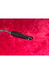 18 cm uzunluğunda abanoz ağacı ve gümüş sigara ağızlığı