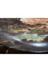 1991 alman kaiser limitli üretim porselen duvar tabagi tabak 19,5 cm çapında  - jkkh87