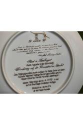 1991 alman kaiser limitli üretim porselen duvar tabagi tabak 19,5 cm çapında  - jkkh87