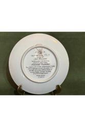 1992 alman vohenstrauss limitli üretim porselen duvar tabağı tabak 19,5 cm çapında - kj98451a