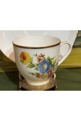 limoges duble türk kahvesi fincanı