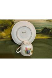 limoges duble türk kahvesi fincanı