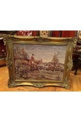 Avrupa Goblen tablo 78 cm 62 cm ölçülerinde