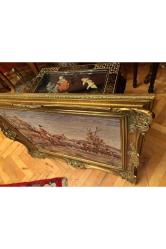 Avrupa Goblen tablo 78 cm 62 cm ölçülerinde