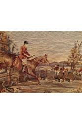 Avrupa Goblen tablo 78 cm 62 cm ölçülerinde