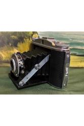 agfa isolette 2 körüklü fotoğraf makinası - sorunsuz çalışır durumda