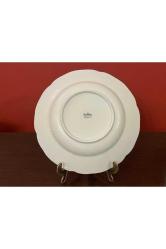 Rosenthal Gofreli Çukur Yemek Tabağı Sunumluk 24 Cm Çapında
