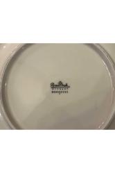 Rosenthal Gofreli Çukur Yemek Tabağı Sunumluk 24 Cm Çapında