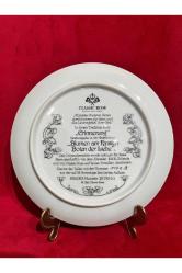 rosenthal classic rose 1991 limitli üretim porselen dekor tabağı. 22 cm çapında