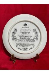 rosenthal classic rose 1991 limitli üretim porselen dekor tabağı. 22 cm çapında