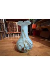 19 cm boyunda İtalyan Murano vazo