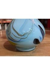 19 cm boyunda İtalyan Murano vazo