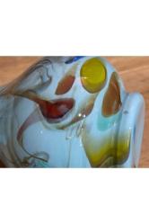 19 cm boyunda İtalyan Murano vazo