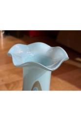 19 cm boyunda İtalyan Murano vazo