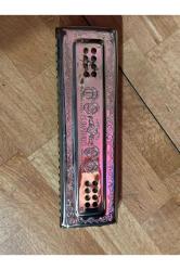 m. hohner echo harp alman mızıka kutusunda - çalışır durumda - 17 cm uzunluğunda