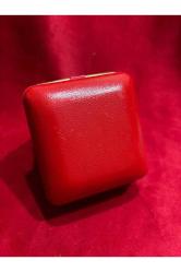 1950 ler alman peter kırmızı seyahat masa saati - sıfır gibi saklanmış - sorunsuz çalışır durumda