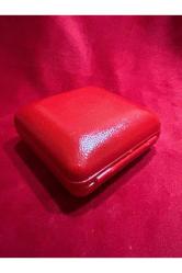 1950 ler alman peter kırmızı seyahat masa saati - sıfır gibi saklanmış - sorunsuz çalışır durumda