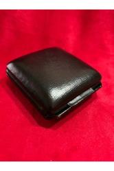 1950 ler alman junghans siyah seyahat masa saati - sıfır gibi saklanmış - sorunsuz çalışır durumda