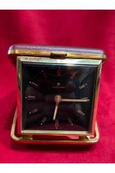 1950 ler alman junghans bordo seyahat masa saati - sıfır gibi saklanmış - sorunsuz çalışır durumda