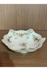 rosenthal classic rose gofreli ve ajurlu sunumluk şekerlik - 20 cm çapında 6 cm yüksekliğinde