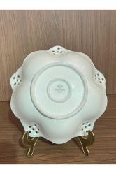 rosenthal classic rose gofreli ve ajurlu sunumluk şekerlik - 20 cm çapında 6 cm yüksekliğinde