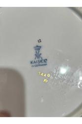 kaiser el boyama sunumluk şekerlik - 23 cm x 20 cm - 5,5 cm yüksekliğinde