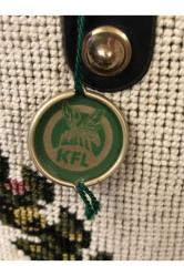 Kfl dokuma büyük boy çanta kulplar hariç 30 cm boyunda 32 cm eninde