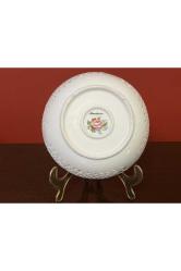 Mandarin el boyama ajurlu çukur tabak sunumluk 16 cm çapında