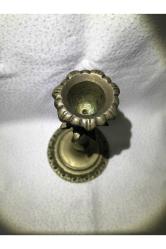 pirinç şamdan 14,5 cm boyunda