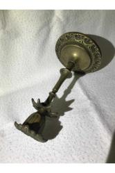 pirinç şamdan 14,5 cm boyunda