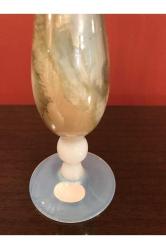 italyan Opalin vazo 20 cm boyunda