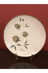 Alka kunst porselen servis tabagı 30 cm çapında