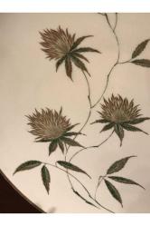 Alka kunst porselen servis tabagı 30 cm çapında